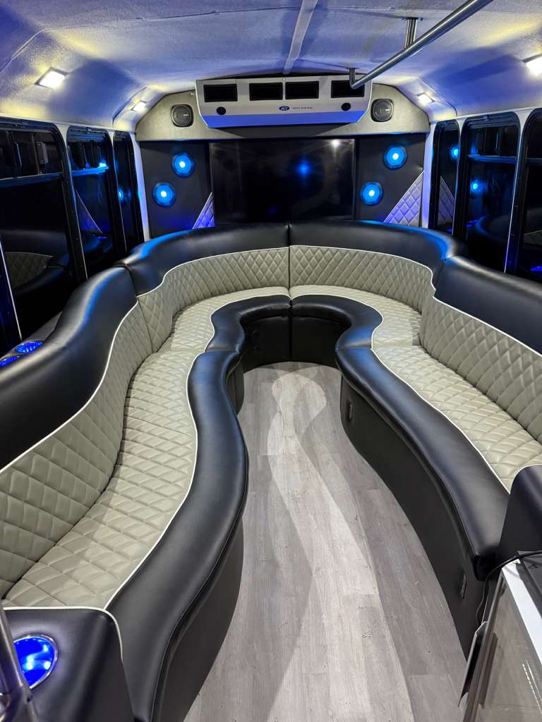 Party Bus Interior View 1